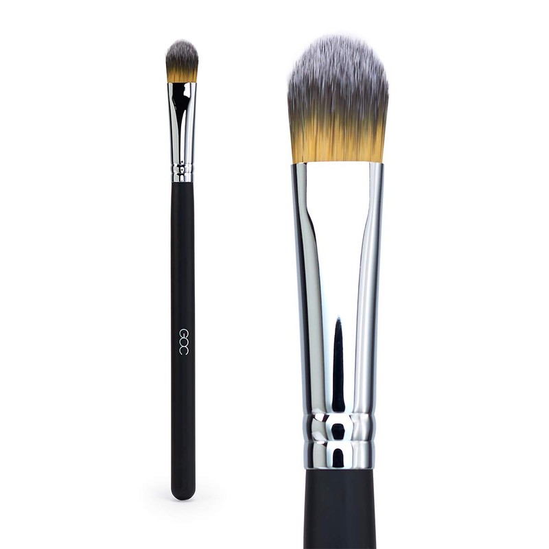 GOC, Brocha, Concealer, Brocha para corrector, Forma plana, Brinda un