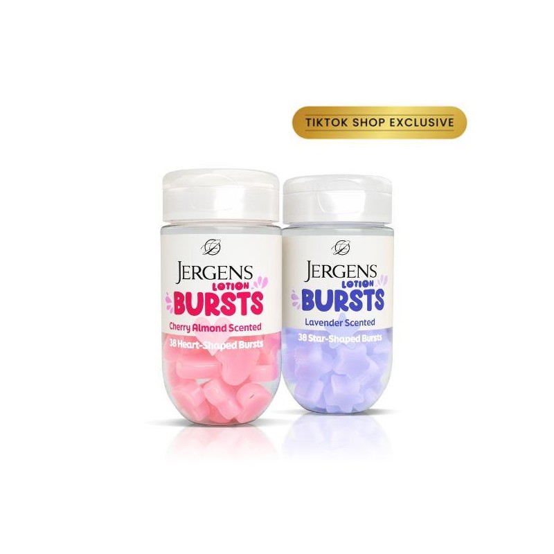 Jergens Lotion Bursts:_Cherry Almond Scented Hearts_3-Pack