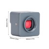 USB Microscope Camera 4K 8MP Digital Electronic Eyepiece with 0.5X