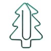100Pcs Paper Clips Cute Unique Tree Shape Electroplating Process Lightweight
