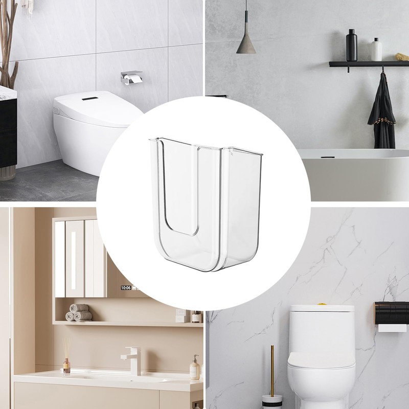 Bathroom Wipes Holder,Wipes Holder Organizer Box Storage Container Wall Mounted