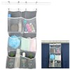 Evelots Mesh Shower Caddy -2 Pack- Shower Organizer Hanging Portable