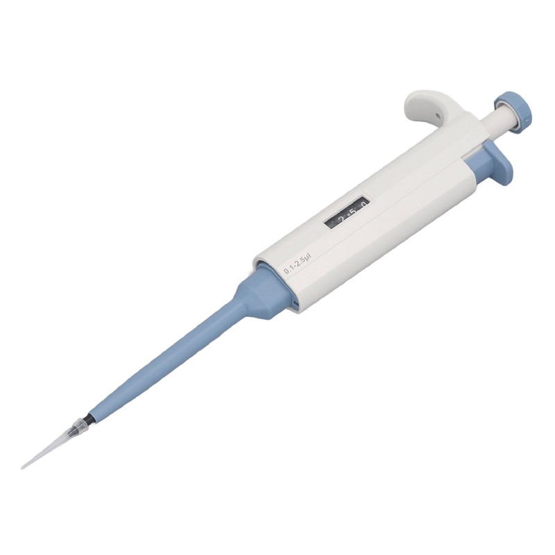 Lab Micropipette 0.1‑2.5ul Adjustable Volume Single Channel Pipettor Instruments Equipment