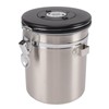1.5L Coffee Canister Coffee Container with Scoop Date Tracker Stainless