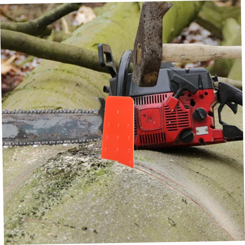 Generic 2Pcs Plastic Tree Felling Wedges Durable Lumbering Tool for