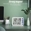 Indoor Digital Temperature Humidity Meter Multifunctional Electronic Thermometer Hygrometer with