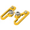 2Pcs Bike C Clamp Brake Pad Aluminum Alloy Extension C