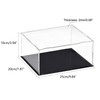 Recogwood Clear Acrylic Display Case, 25 x 20 x 10
