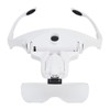 Head Magnifier LED USB Charging Jewelry Magnifying Glass for Painting