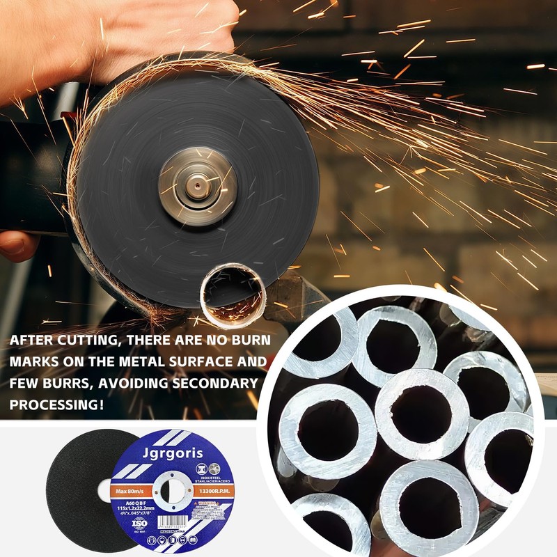 Cut Off Wheels 4-1/2", 100 Pack Angle Grinder Cutting Wheel,