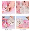 CHROMACRAFT Pack of 2 Cat Wash Bags, Cat Storage Bag,