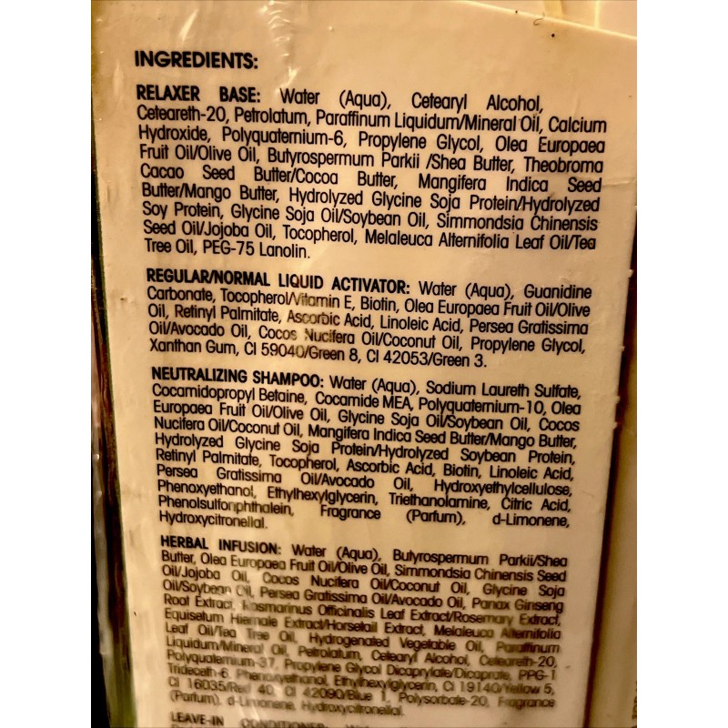 African Pride Olive Miracle Deep Conditioning No Lye Relaxer~Regula