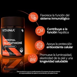 VITANNA® Glutatión Liposomal 500 mg