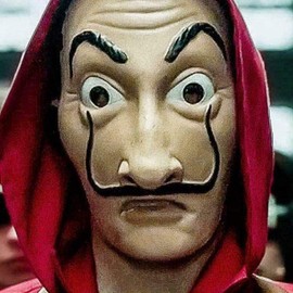 Boolavard Money Heist Mask Dali Mask - Unisex Costume Mask Salvador Dali Cosplay