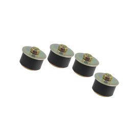 Motoforti 4pcs Car Rubber Expansion Freeze Plug Fit 1-3/8" to 1-1/2" 34mm-38mm Long-lasting