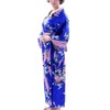 Botanmu Women's Peacock Kimono Robe Japanese Dress Photography Cosplay Costume