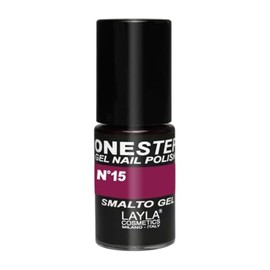 Layla Cosmetics One Step Gel Nagellack, blueberry, 1er pack (1 x 0.005 L)