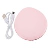 Hilitand Espejo de Maquillaje de Viaje con Luz LED, Doble