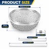 RV Furnace Vent Insect Screen – 2-Piece Stainless Steel Mesh