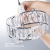 Chi-buy Modern Shiny Ceiling Lamp Shade Modern Polished Chrome and