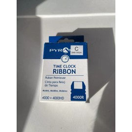 Pyramid 3500 Time Clock Replacement Ribbon Part Number 4000R