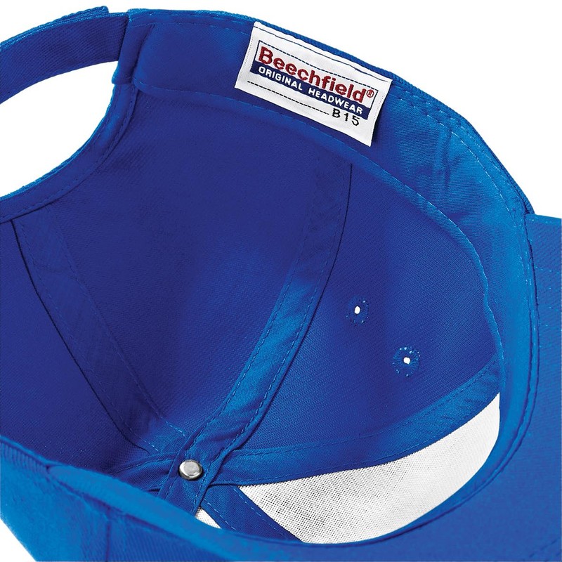 Beechfield - Blue B15 Baseball - Sun Hat, Sports Cap,