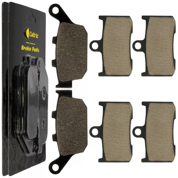 Caltric Front And Rear Brake Pads for Kawasaki Z900 Z