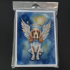 Caroline's Treasures English Cocker Spaniel My Angel Greeting Cards Pack