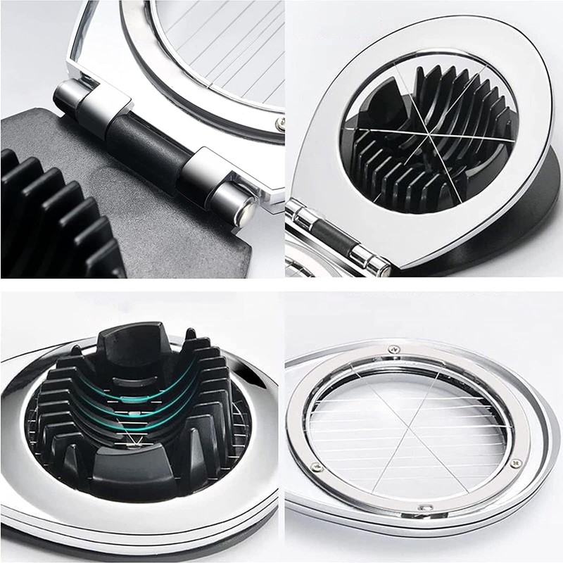 1 pcs Boiled Egg Cutter, Egg Cutter, Egg Slicer, Stainless