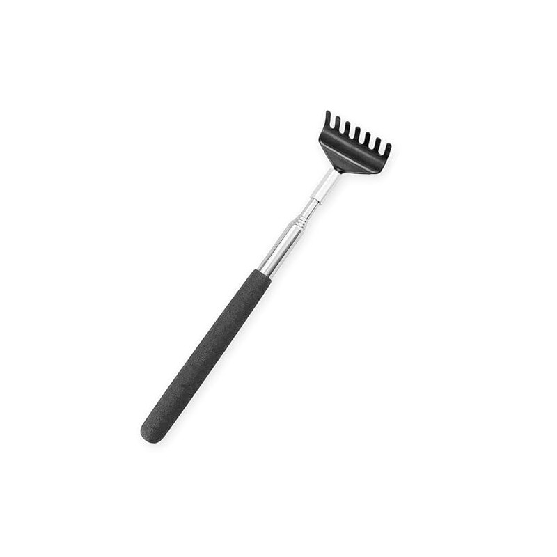 1 x telescopic back scratcher, with wide scratching hand against