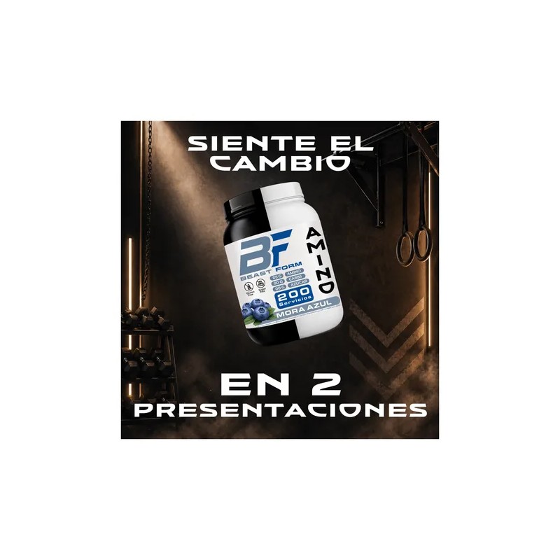 Aminoacidos Beast Form De 1kg De 100 Servis En Polvo