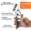 Grommet Tool Kit Eyelet Pliers: IMLIKE Grommet Handheld Puncher Tool