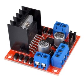 Hailege 5pcs L298N Motor Driver Controller Board Module Stepper Motor DC Dual H-Bridge for Arduino Smart Car Power UNO MEGA R3 Mega2560