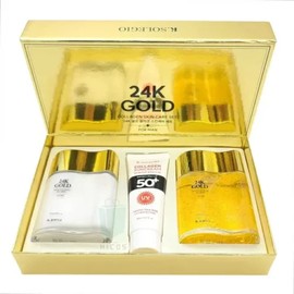 K Solegio 24K Gold for Men 2-piece set (skin + lotion + sunscreen), 1 set / 케이솔레지오 24K 골드 포맨 2종세트 (스킨+로션+선크림), 1세트