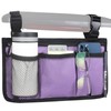 WEEOATAR Wheelchair Side Bags Storage Pouch with Cup Holder, Water-Resistant,