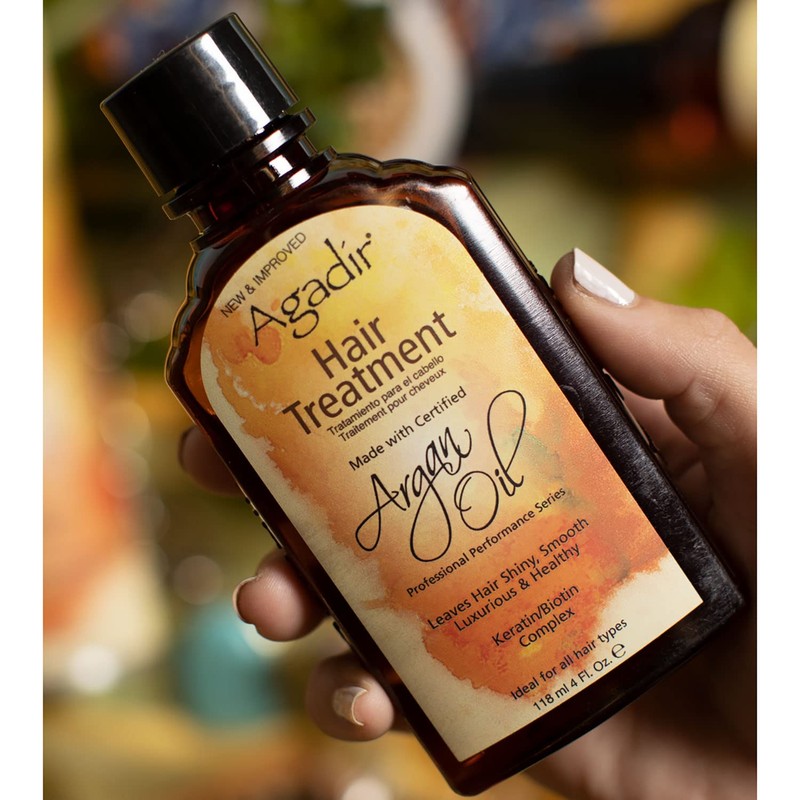 AGADIR Argan Oil Hair Treatment, 4 Fl Oz (Pack of