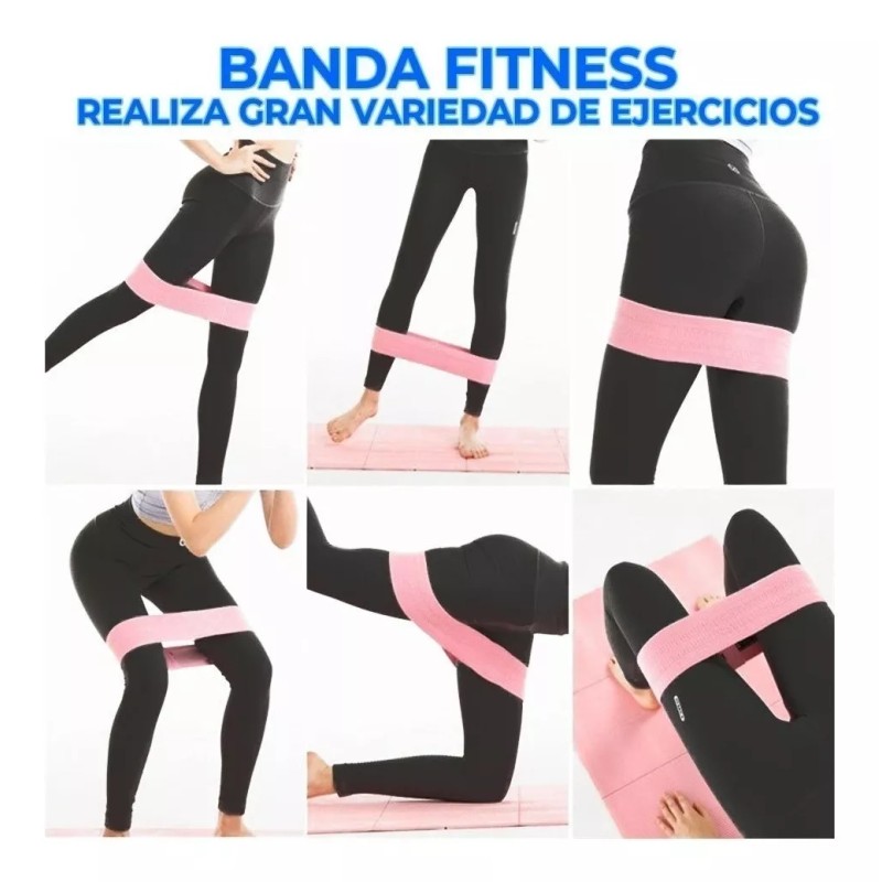 EG Kit De 6 Bandas De Resistencia Ejercicios 25 35