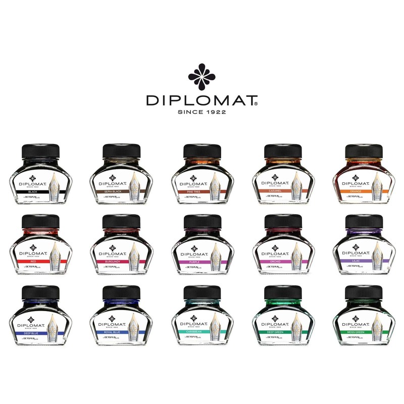 Diplomat Royal Blue Octopus Ink Bottle 30ml