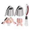 6pcs Wine Tool Kit Champagne Stopper Wine Preservation Cork Wine