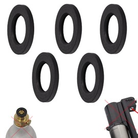 5x Seal Replacement for C02 Cylinder Bottle Compatible with Brita Sodastream Cystal Sodaclub Wassermaxx MySodaPop Spudelino and Many More Snapworld-Kaffee