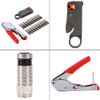 Coaxial Cable Crimper Kit, Coaxial Compression Connector Stripper Tool Set