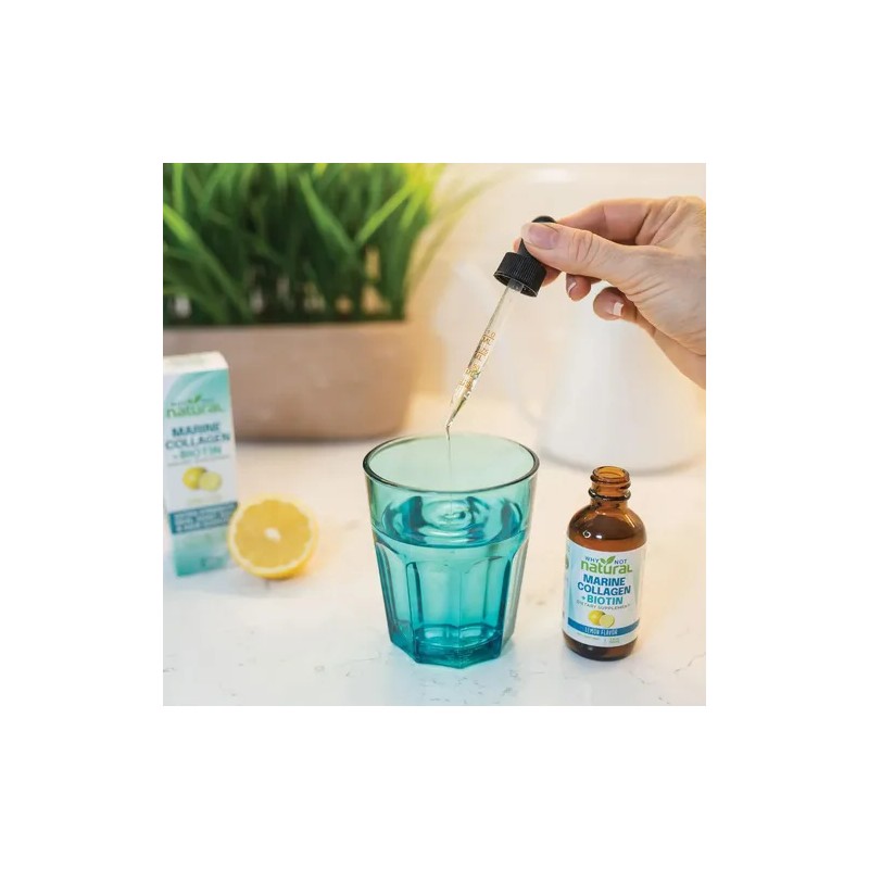 Colageno Marino + Biotina Liquido Why Not Natural Hecho Usa