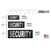 Dogline Security Vest Patches – Removable Security Patch 2-Pack with