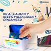 Index Card holder Case 3" X 5", ideal box card