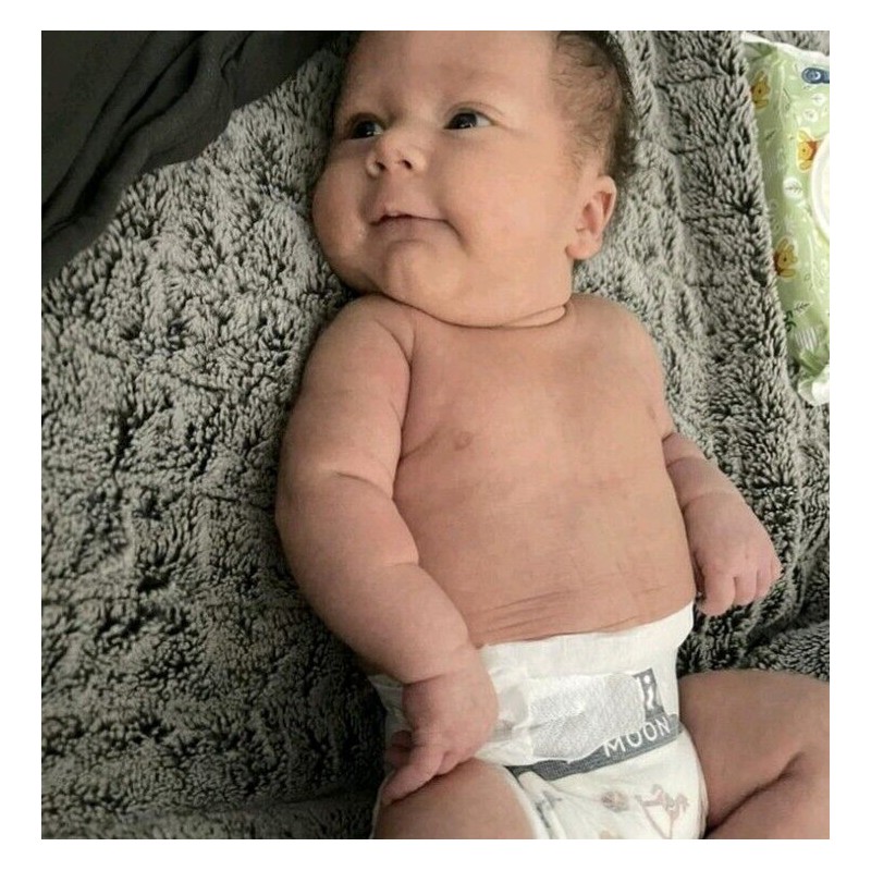 Millie Moon New All Natural Millie Moon Disposable Diapers Cloud