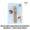 Winkee - Otter Frühstücksspatel I Multifunktionaler Silikon Schaber : Buttermesser,