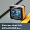 POWERTEC 71828 Table Saw Angle Gauge, Digital Angle Finder Protractor,