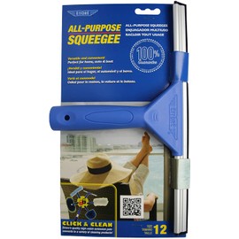 Ettore 17012 All-Purpose Squeegee, 12-Inch, Blue