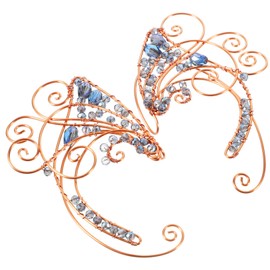 Baluue Fairy Ear for Women Non Piercing Elegant Ear Wrap Earrings Stylish Clip Jewelry for Any Outfit Lightweight Occasions