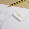 2 x 45mm 'Long Crocodile' Erasers/Rubbers (ER00046736)